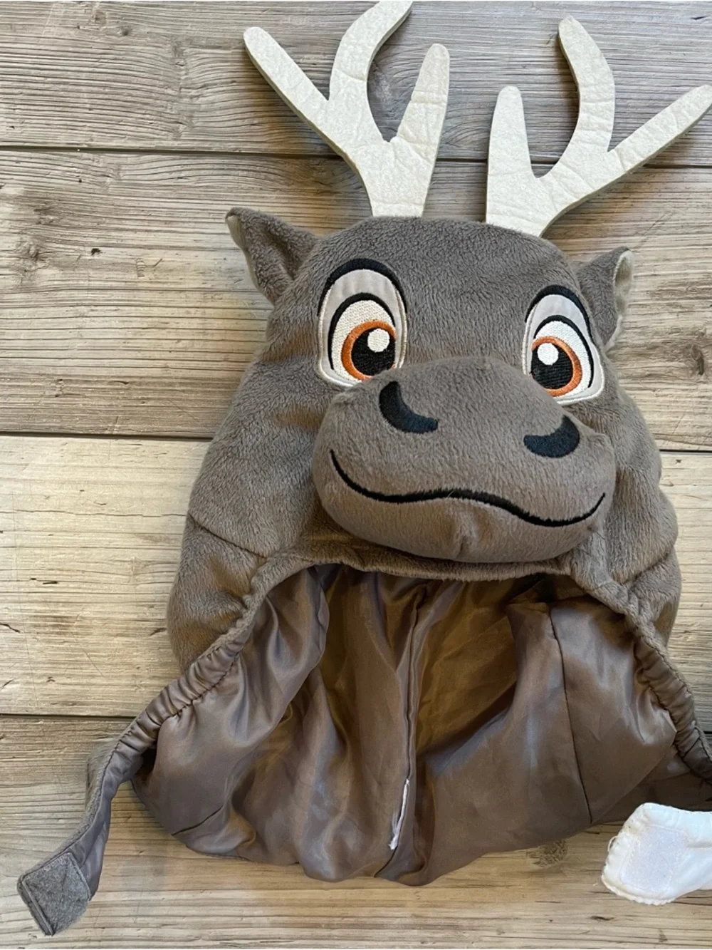 Disney Sven and Olaf Plush Character Hood Hats | Size: Kids | Bundle! Set of 2 - Picture 4 of 5